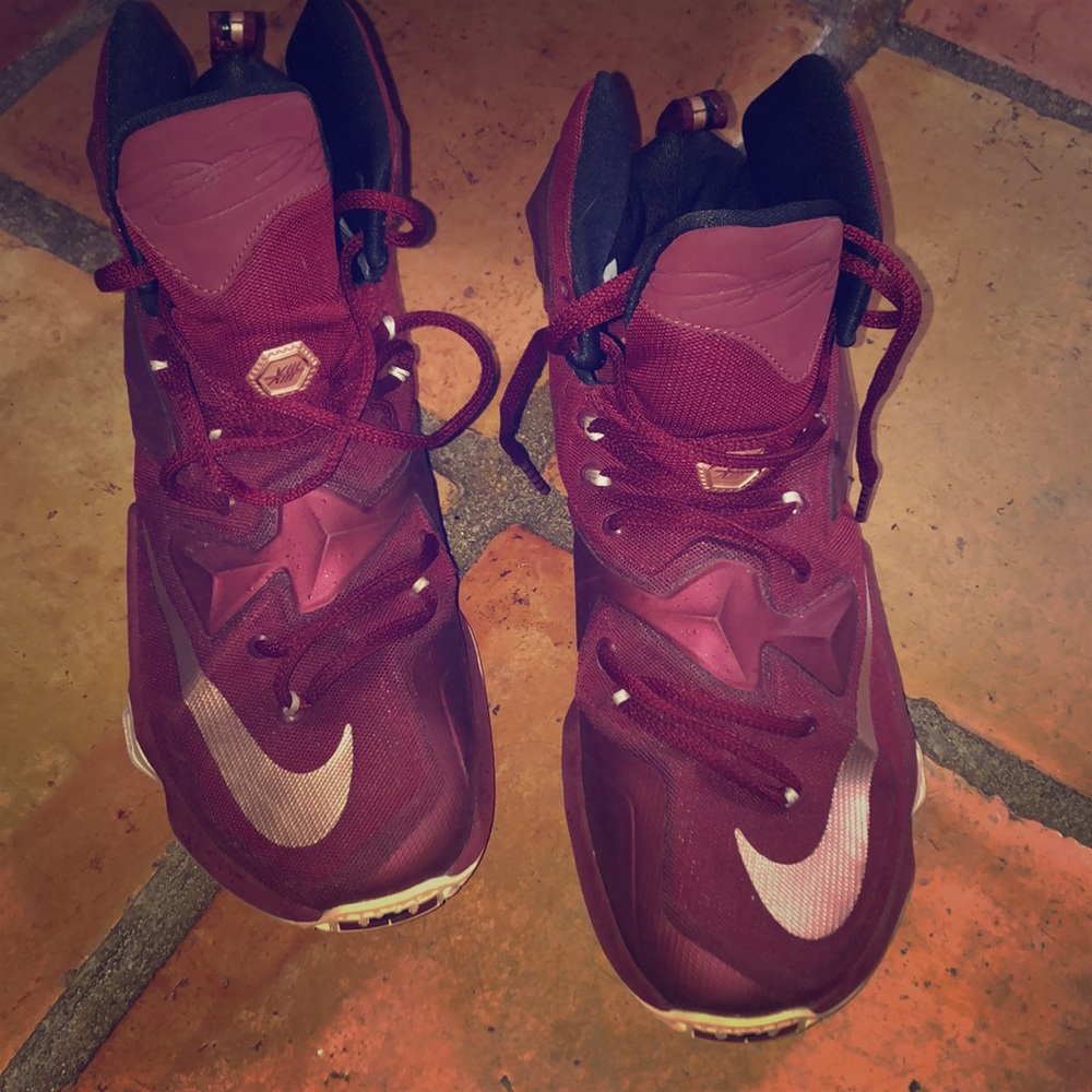 Nike men shoes lebron James size 10